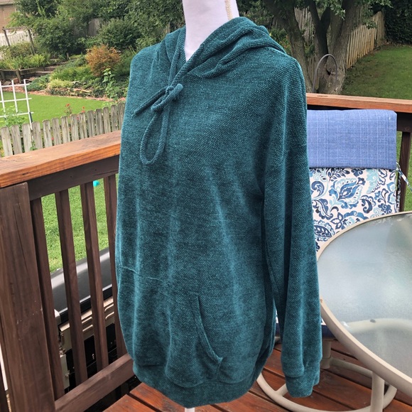 Cozy Soft Chenille Knit Kangaroo Pocket Hoodie! - Picture 12 of 16